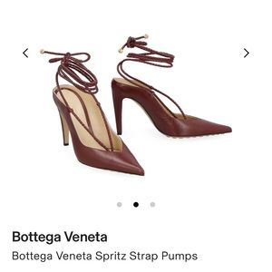 Bottega Veneta Spritz Strap Pumps